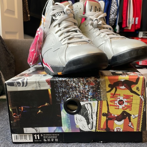 Air Jordan 7 retro SP reflect silver/bronze - Picture 5 of 8